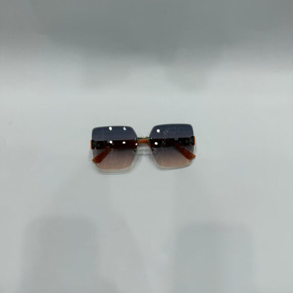 Dior Women Sunglasses Blue Orange - Image 2
